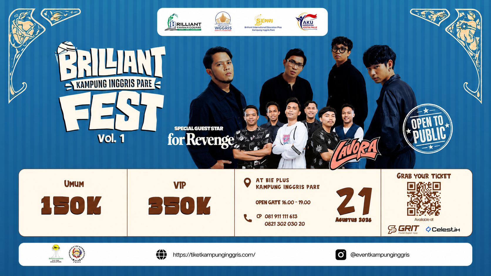 For Revenge - Brilliant Kampung Inggris Pare Hari Ini
